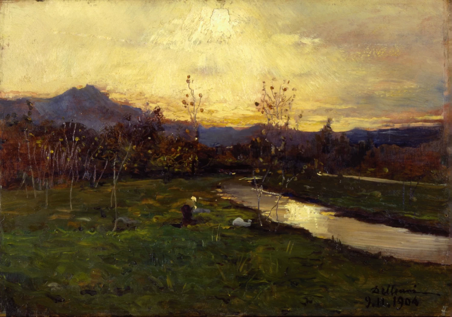 Autunno dorato - 1904, Gallerie d’Italia Piazza Scala, Milano